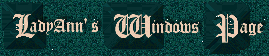 LadyAnn's Windows Page